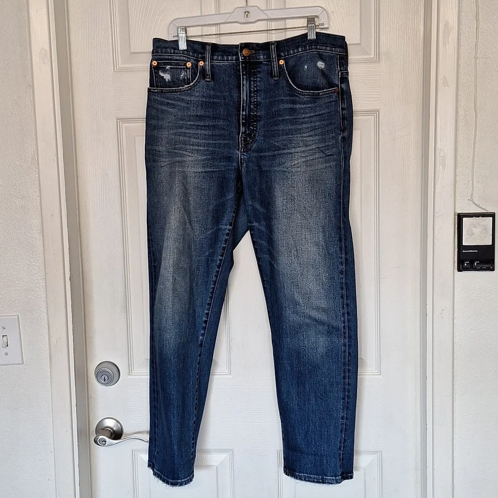 MADEWELL CLASSIC STRAIGHT JEANS SIZE 30 Inseam 27" EUC